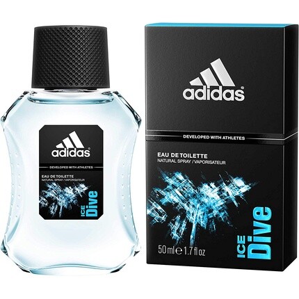 Adidas Ice Dive туалетная вода древесно-ароматический аромат для мужчин 50 мл — фото 2