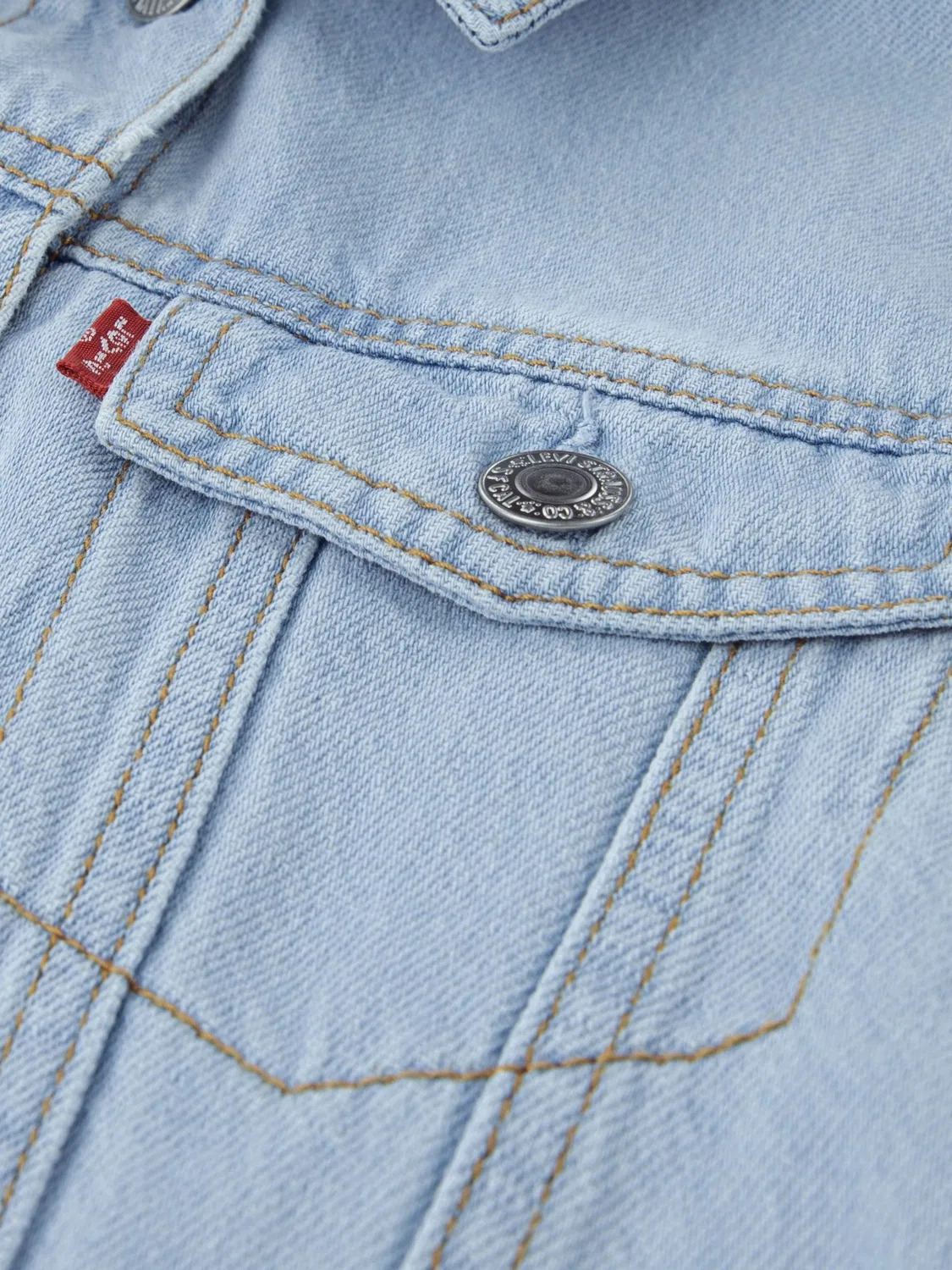 Куртка джинсовая Bubble Trucker Levi's, синий — фото 4