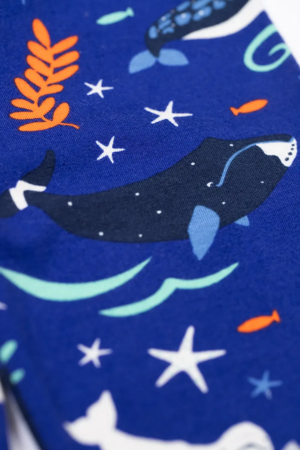 Детские леггинсы с принтом Libby Frugi, Blue — фото 4