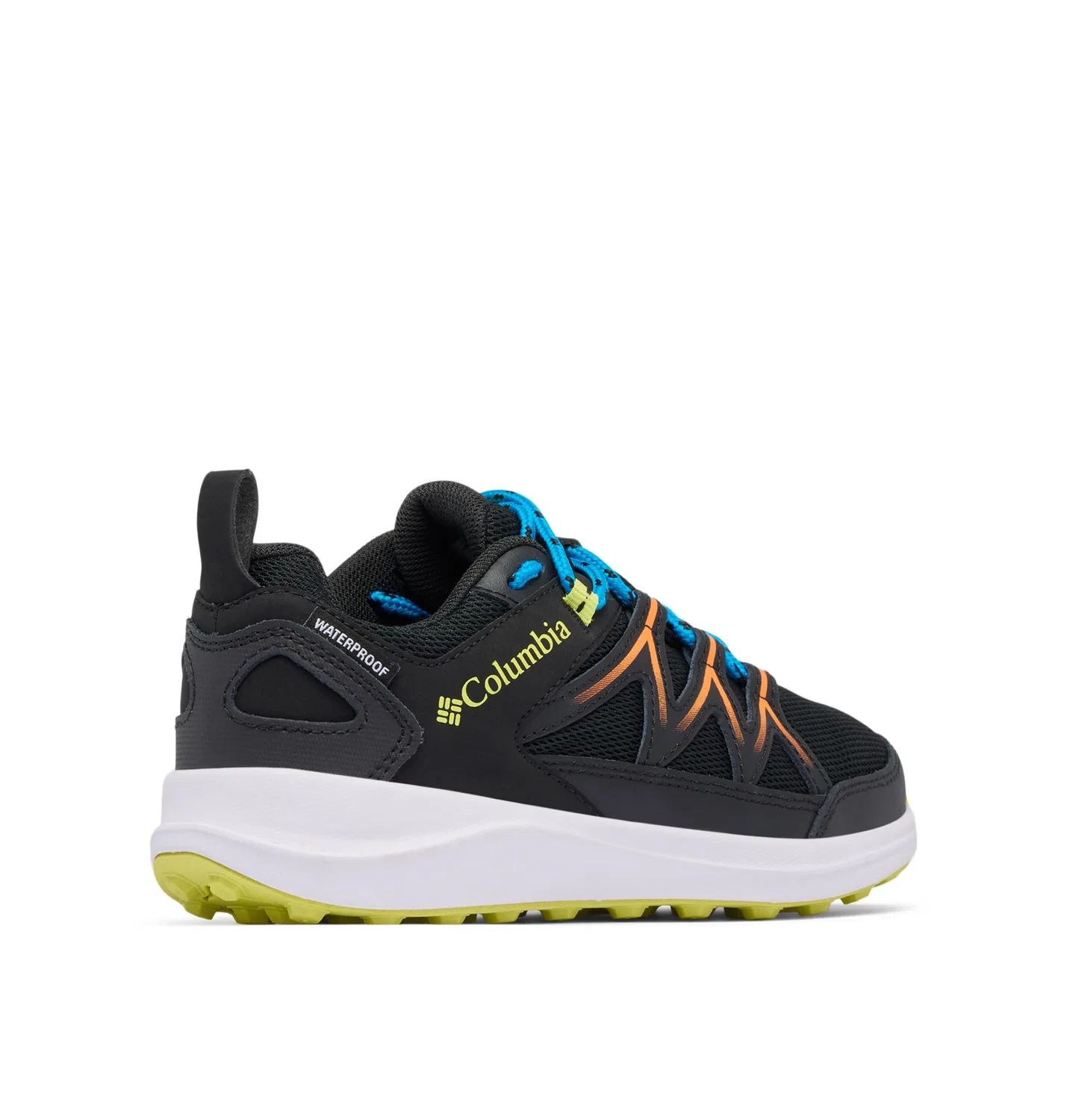 Детские ботинки для мальчиков водонепроницаемые Youth Peakfreak Rush Waterproof Columbia, Black Voltage — фото 2