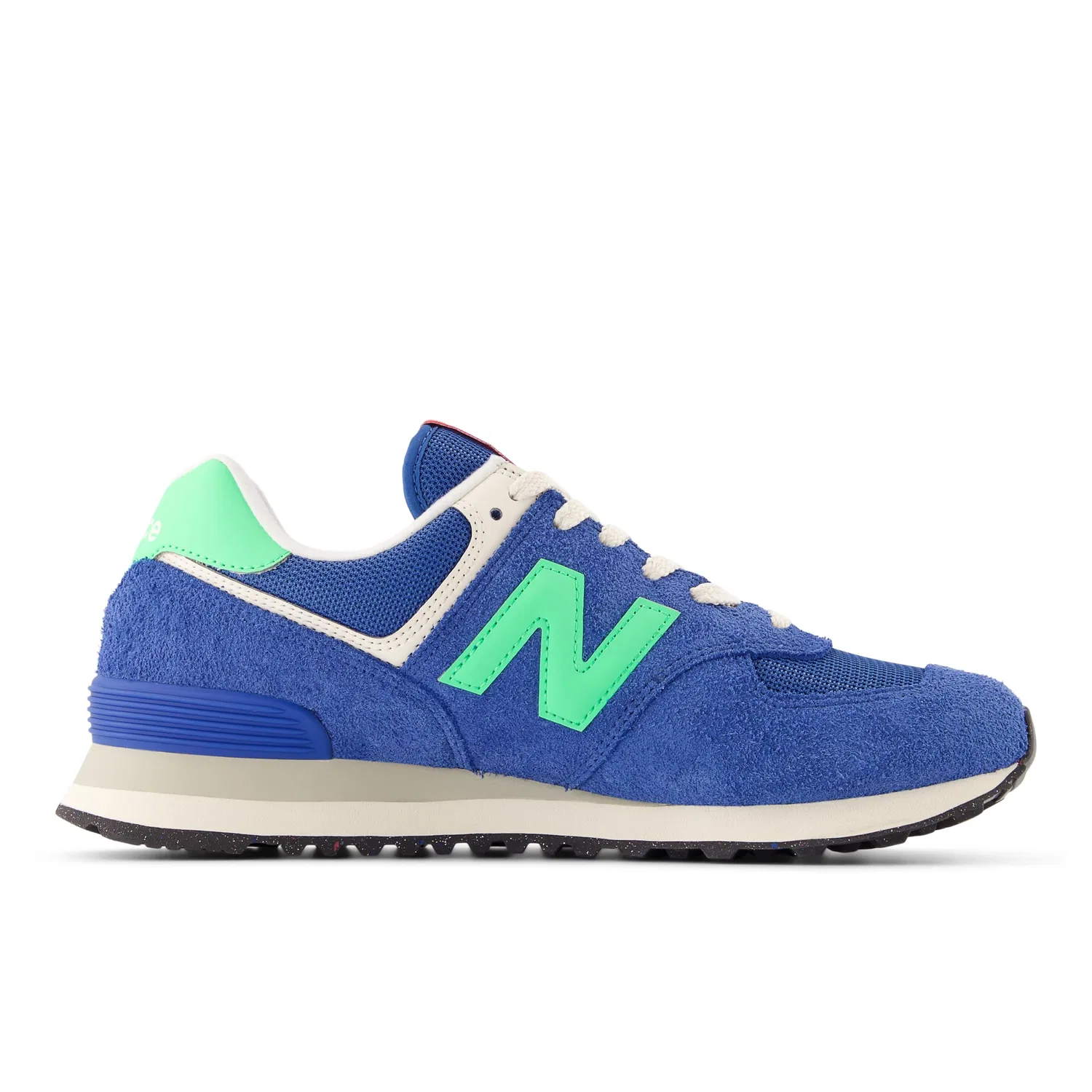 Детские кроссовки для мальчиков с ENCAP подошвой 574 V2 Unisex New Balance, Blue Agate Lime Leaf — фото 3