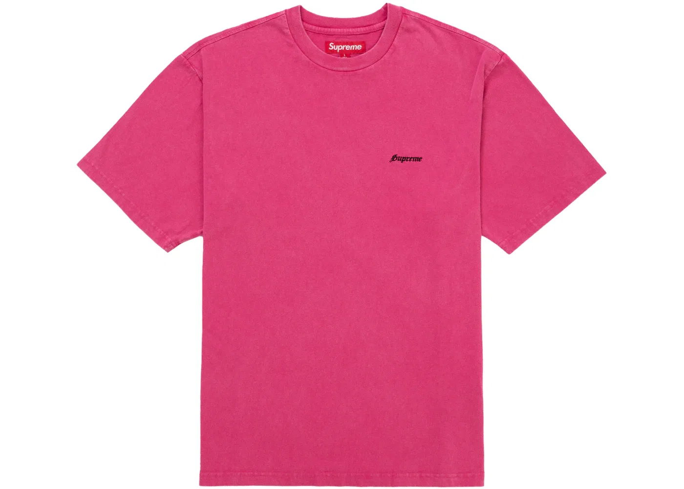 Мужская футболка Supreme Washed S/S Top (SS26), Pink