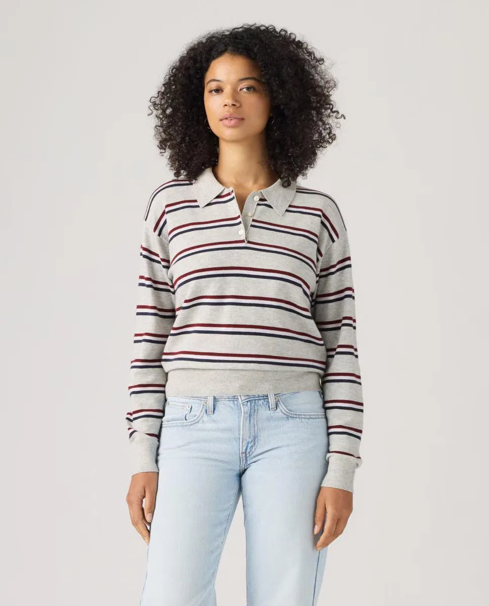 Женский джемпер трикотажный, Cuello Polo, Levi's, мультиколор