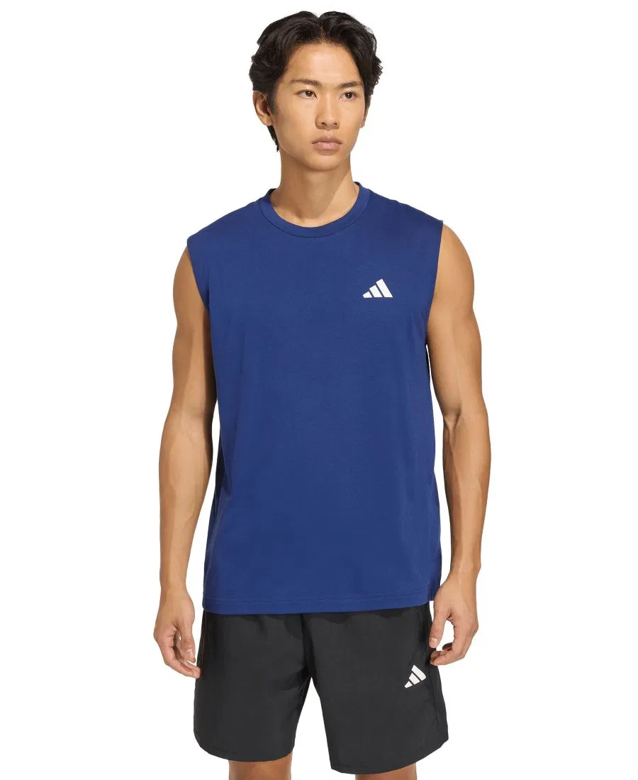 Майка без рукавов с технологией climacool adidas, Dark Blue