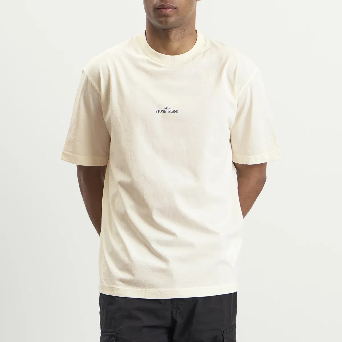 Футболка с принтом Desert T-shirt Stone Island, Ivory — фото 2