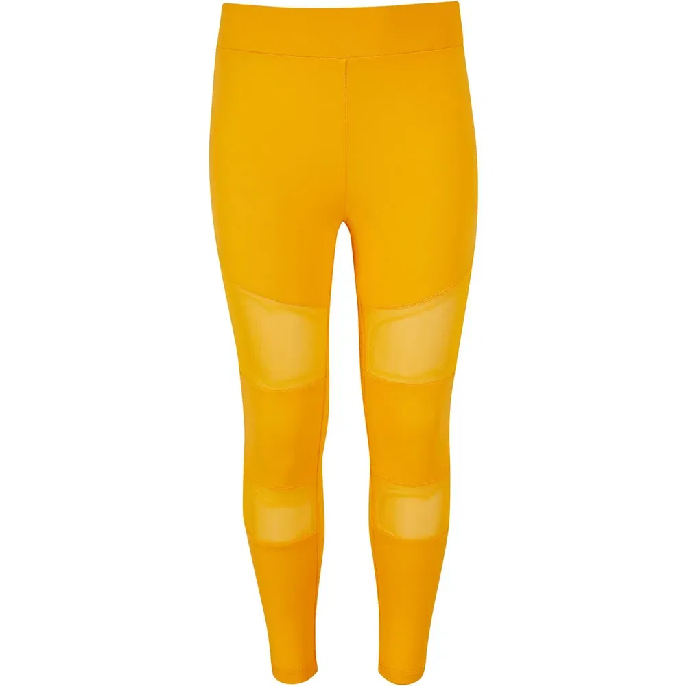 Леггинсы Tech Mesh Urban Classics, желтый