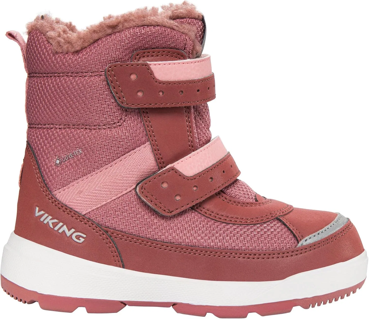 Детские ботинки зимние классические VIKING, Pink Light Pink