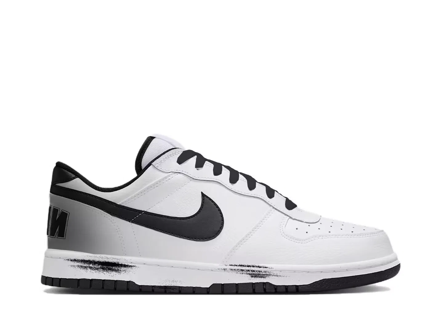 Детские кеды низкие Nike Big Skateboard Shoes, Белый — фото 4