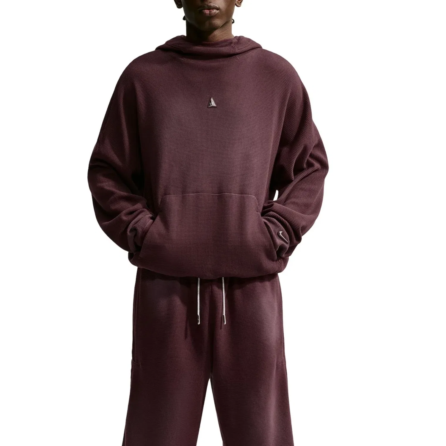 Мужское худи для баскетбола Ja Hoodie 'Burgundy Crush' Nike, Burgundy Crush — фото 3