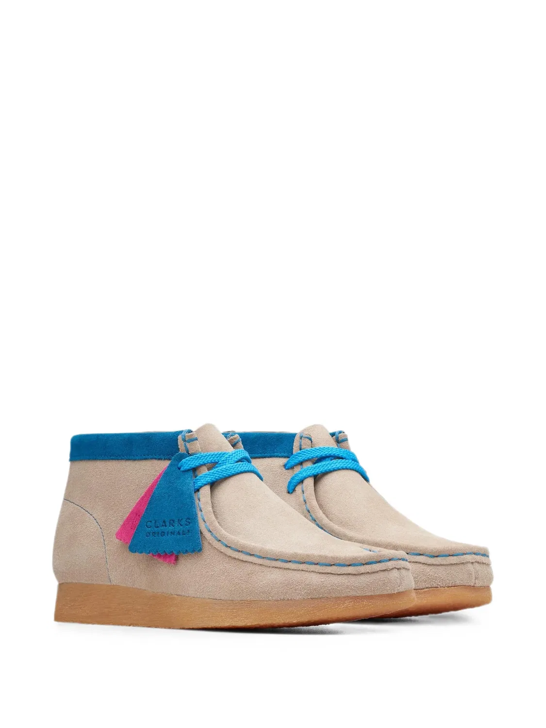 Ботинки Wallabee Clarks Kids, нейтральные цвета