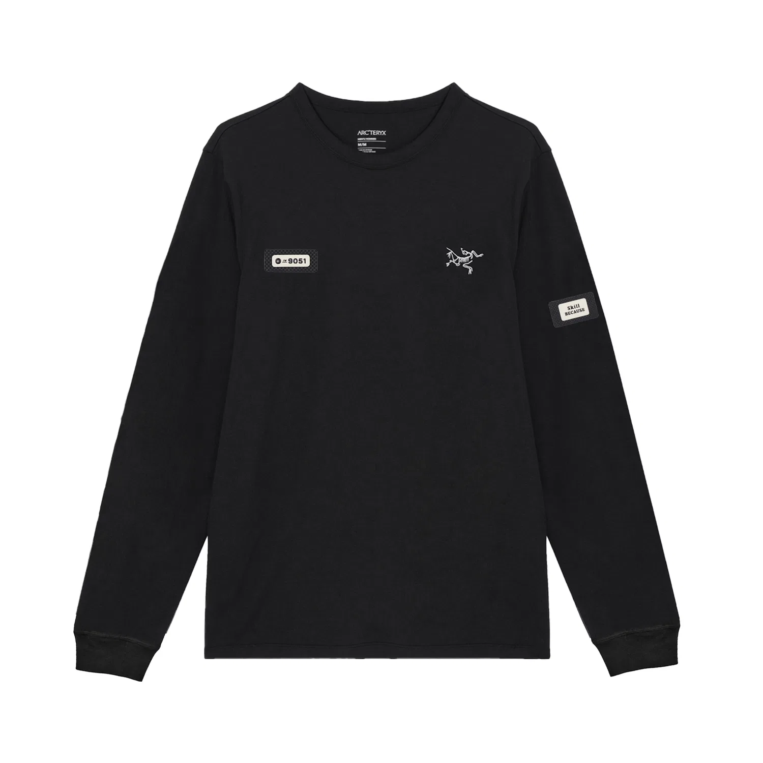 Футболка мужская с круглым вырезом KRAGG Arcteryx, Black