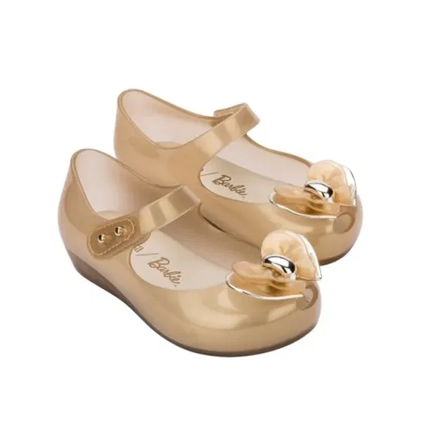 Сандалии-слайды ультра-герл Barbie Vivienne, Minibrand Melissa, золотой