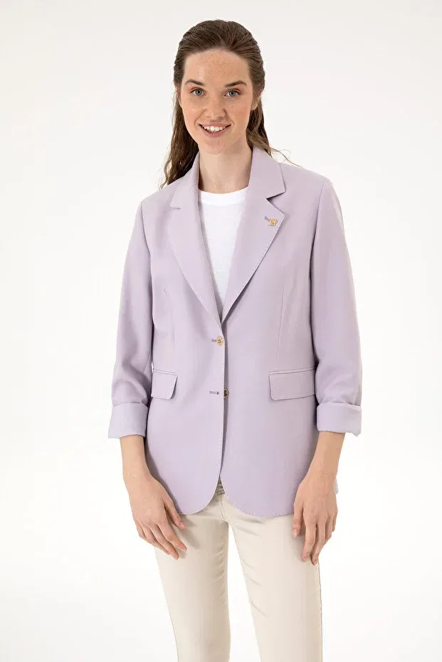 Женская сиреневая куртка 50301164-vr034 U.S. Polo Assn.