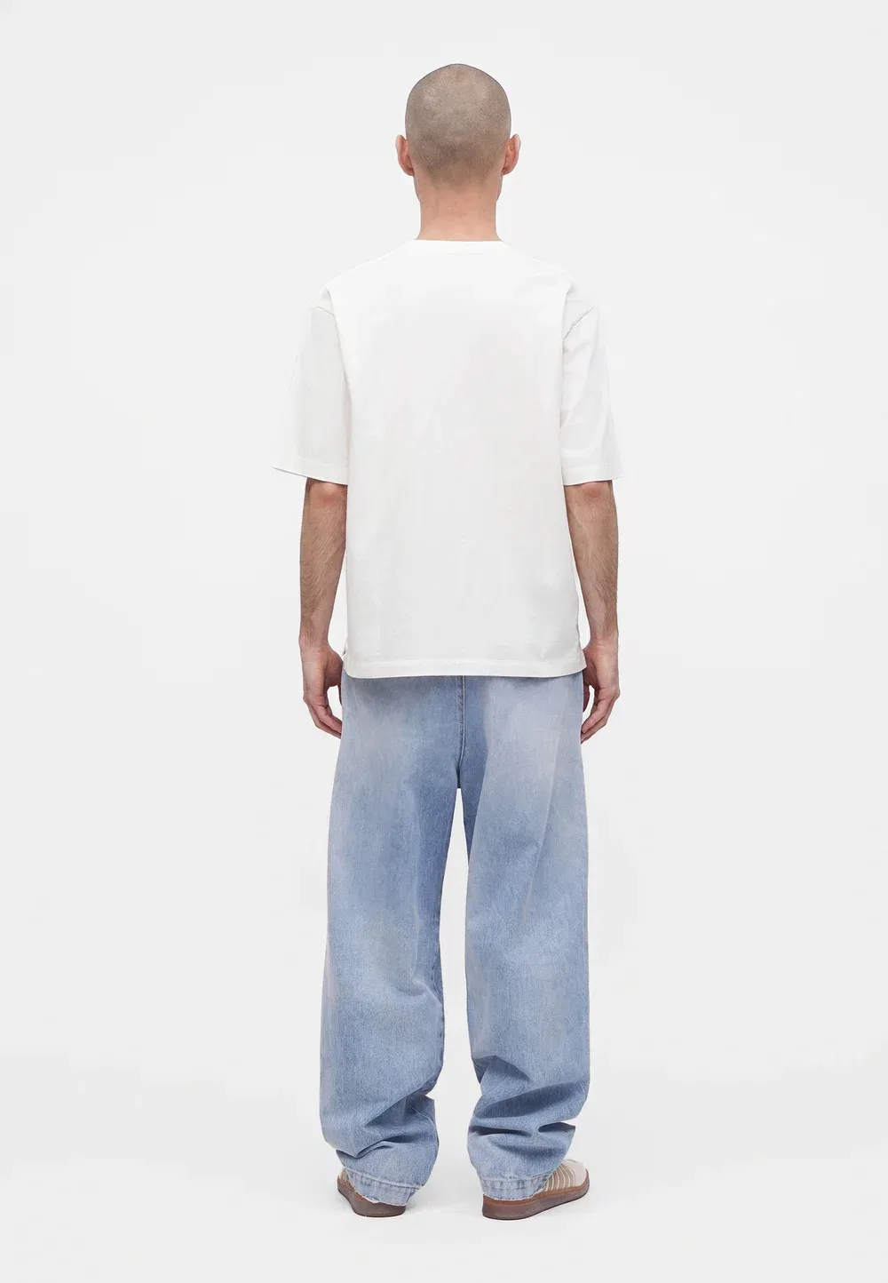 Футболка свободного кроя с принтом Dsquared2, White — фото 3