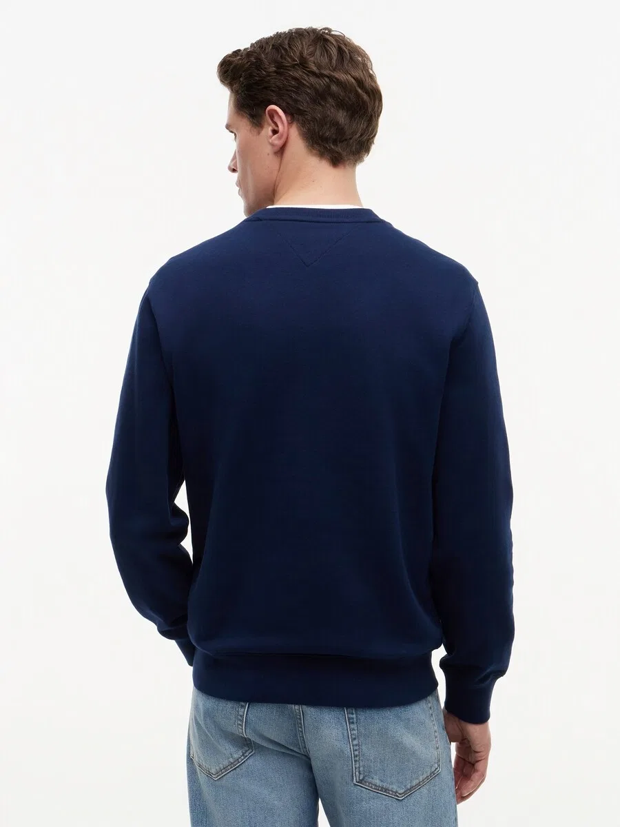 Толстовка TOMMY HILFIGER "Флаг" синего цвета — фото 3