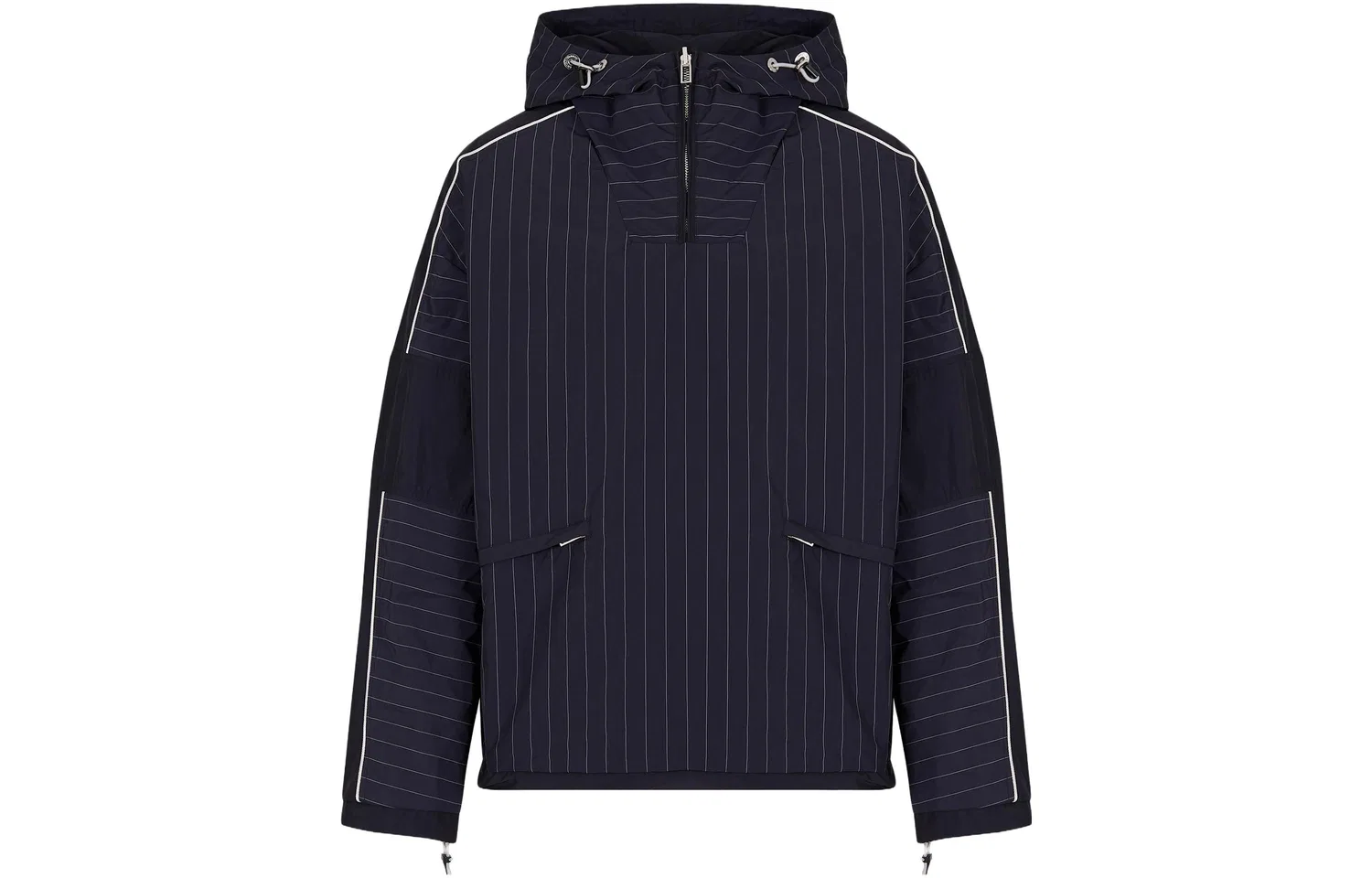 Мужская куртка-худи на молнии Blue EMPORIO ARMANI, Blue