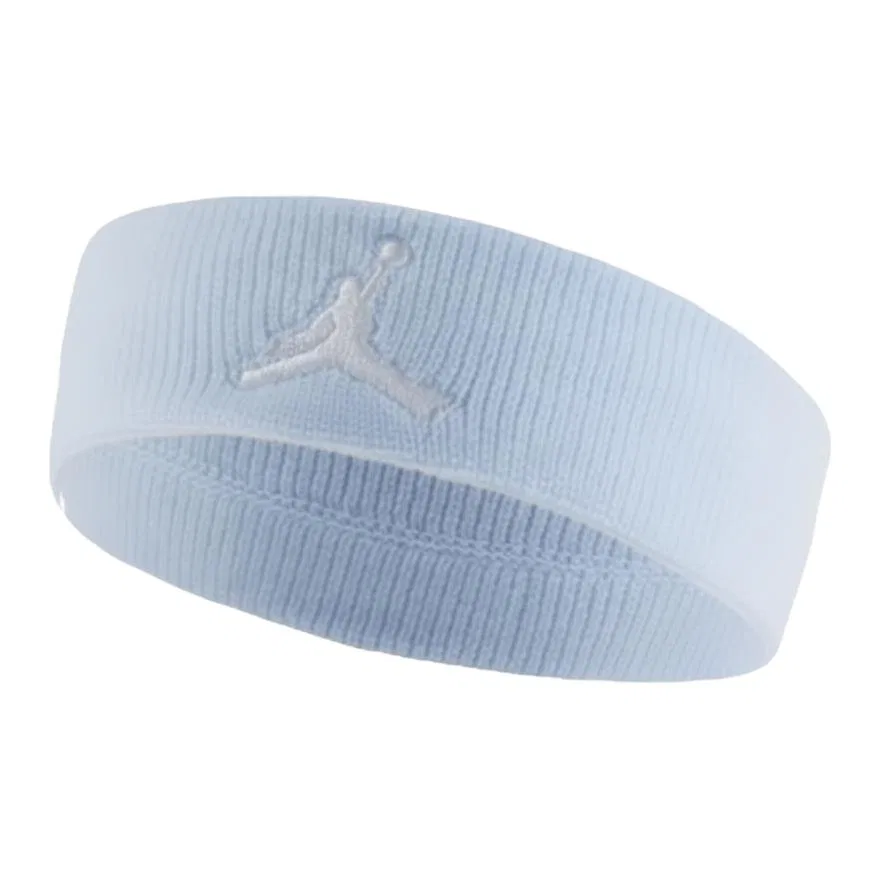 Повязка для волос полиамидная Nike, Light Sapphire Blue/White