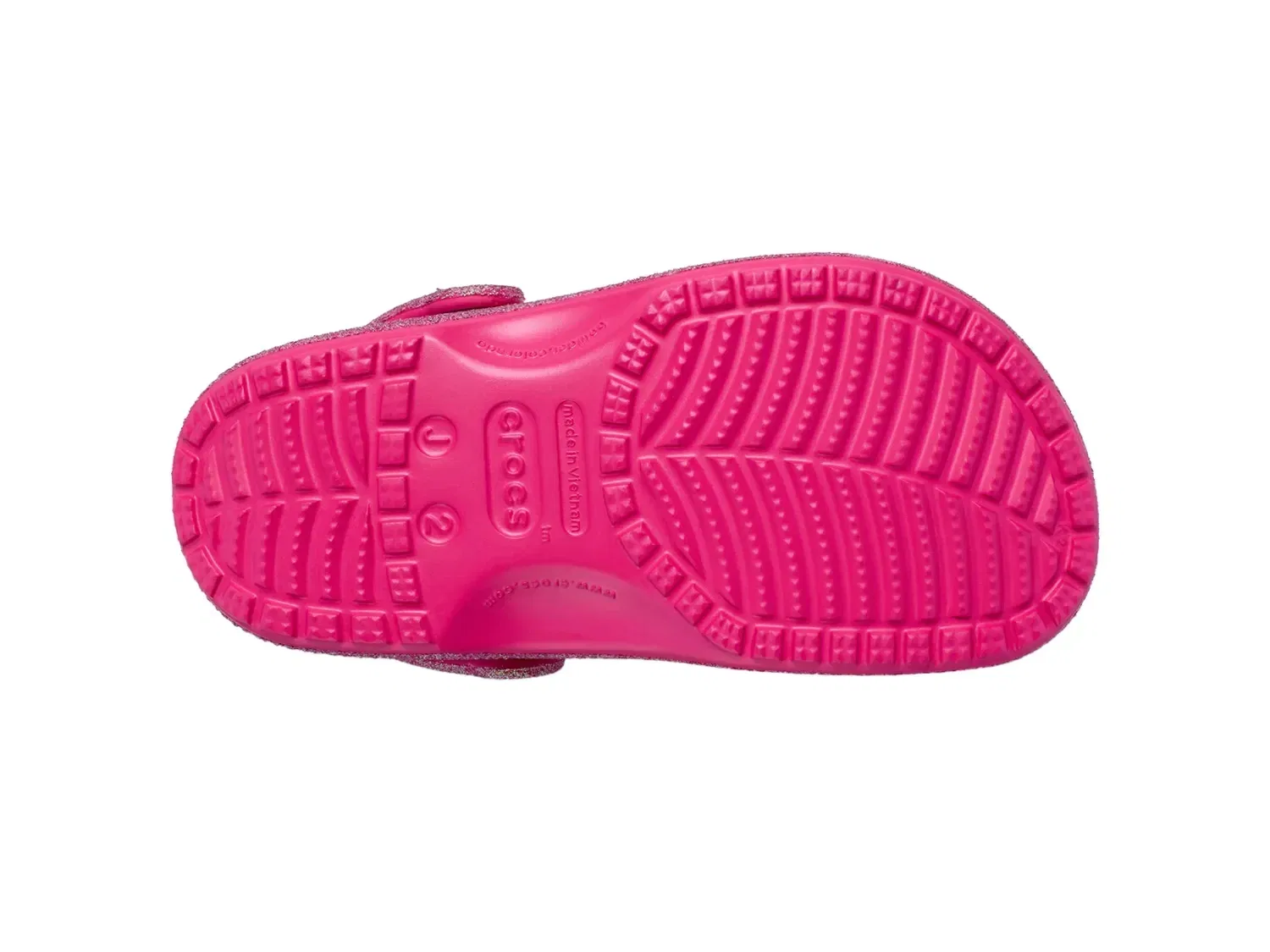 Сабо Classic Iridescent Glitter, Crocs, розовый — фото 4