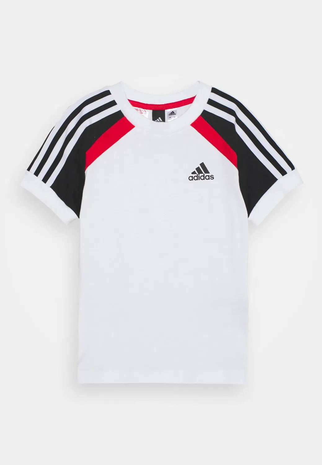 Яркая футболка - футболка с принтом Adidas Performance, White/Black