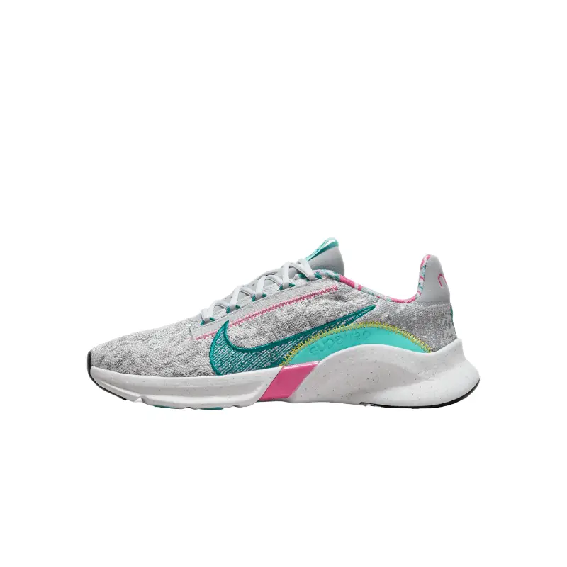 

Кроссовки Nike SuperRep Go 3 Next Nature Flyknit, светло-серый/серый/белый