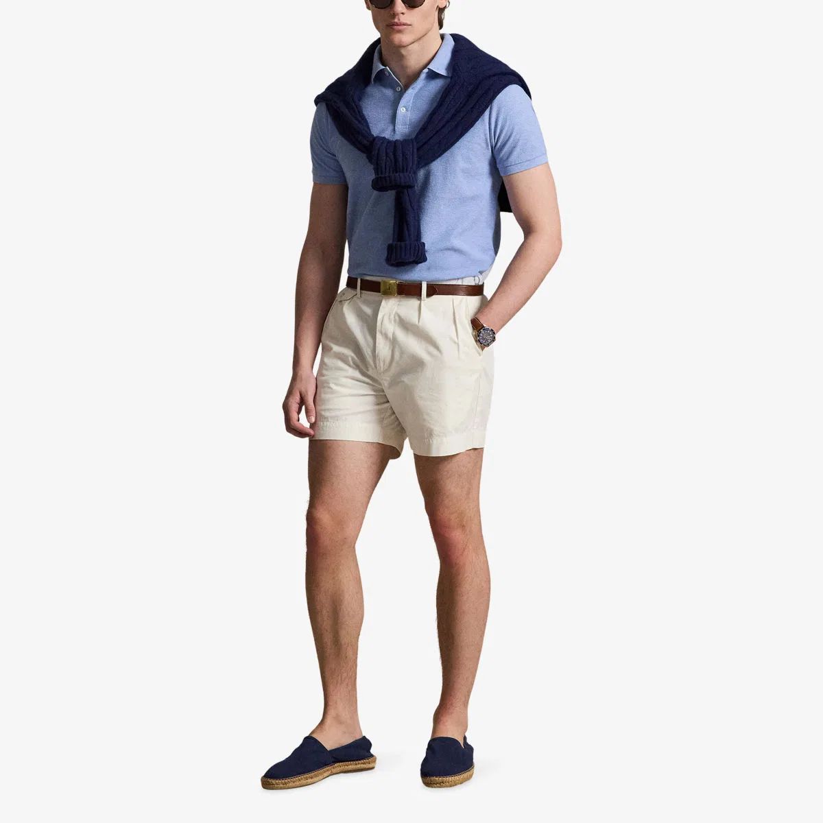 Хлопковая рубашка-поло с вышитым логотипом Polo Ralph Lauren — фото 2