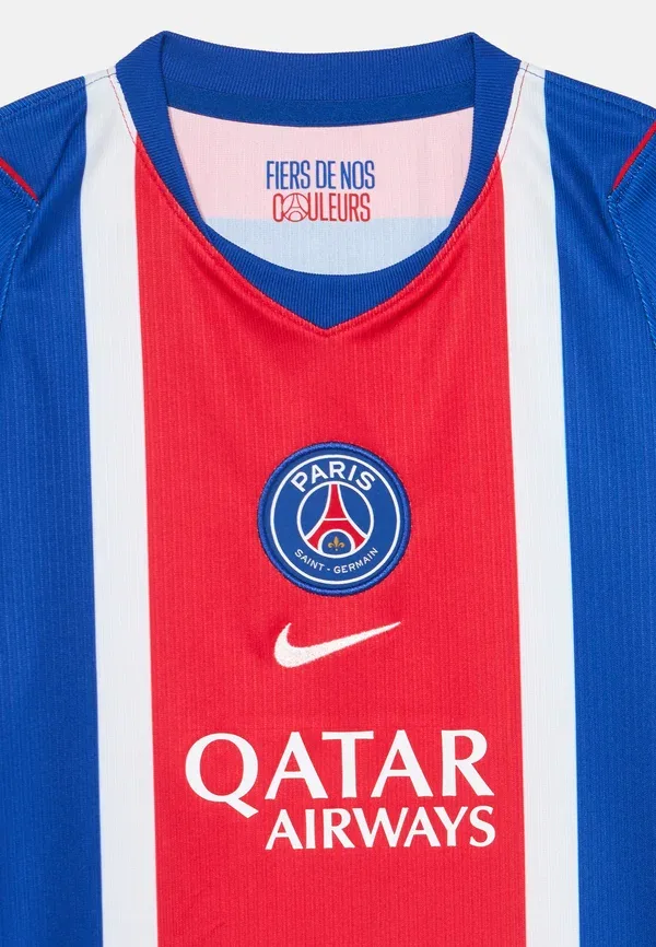 Футболка полиэстер Paris germain psg stadium home unisex - sports t-shirt Nike Performance, Old Royal/White/University Red, белый/красный — фото 3