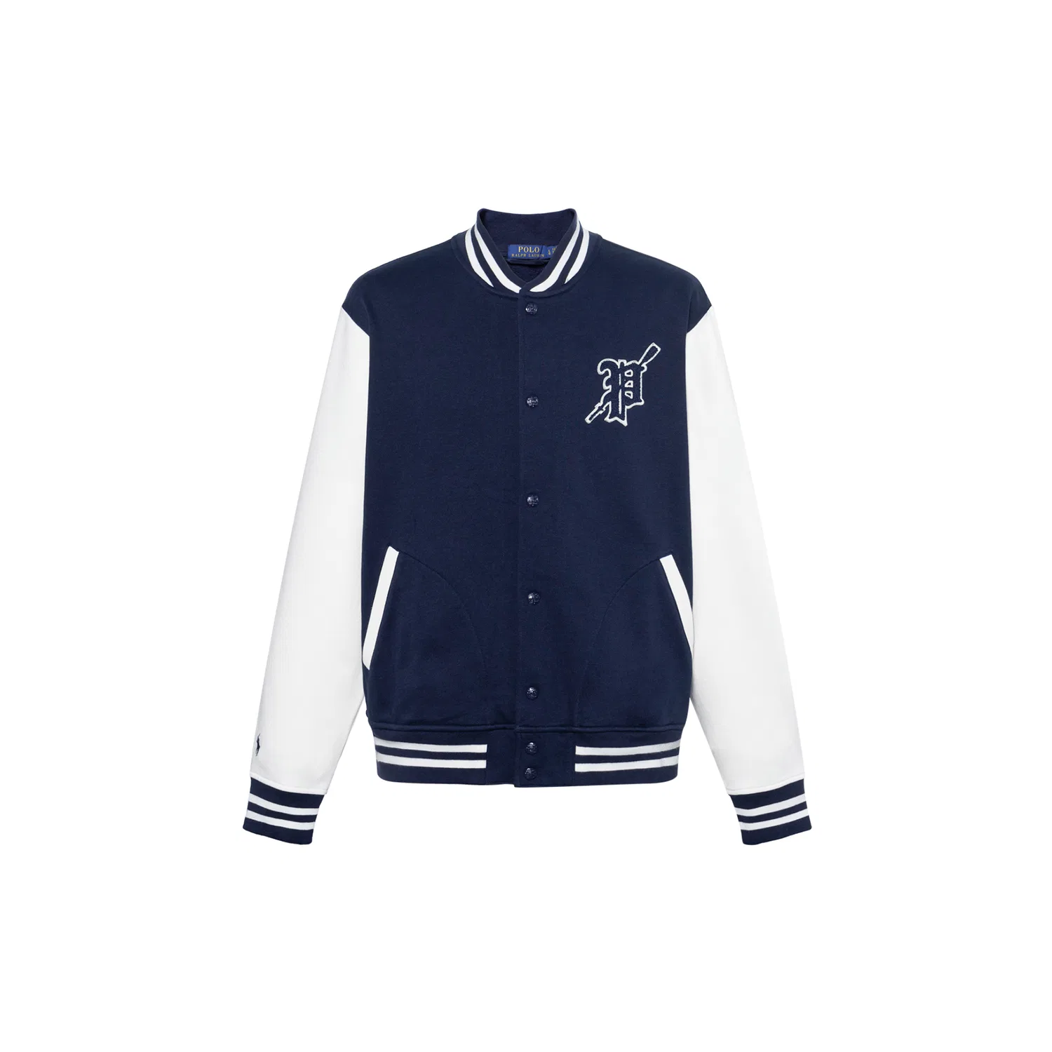 Мужская куртка-джерси с логотипом Polo Ralph Lauren, Marine Blue