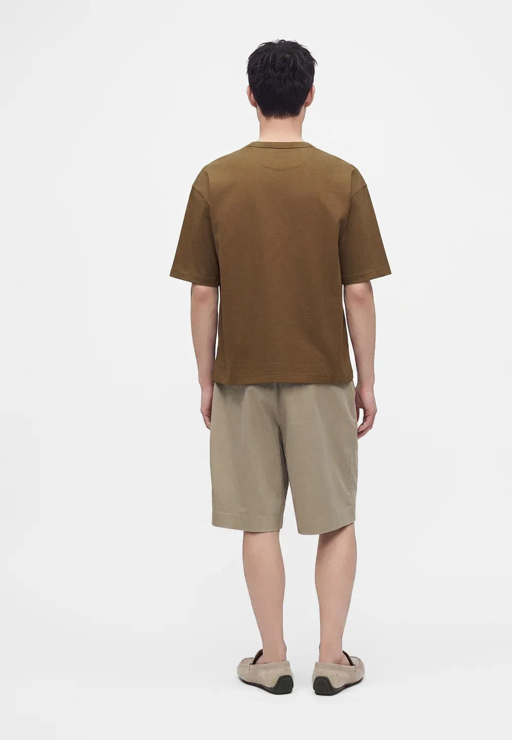 Простая футболка Polo Ralph Lauren, Brown — фото 3