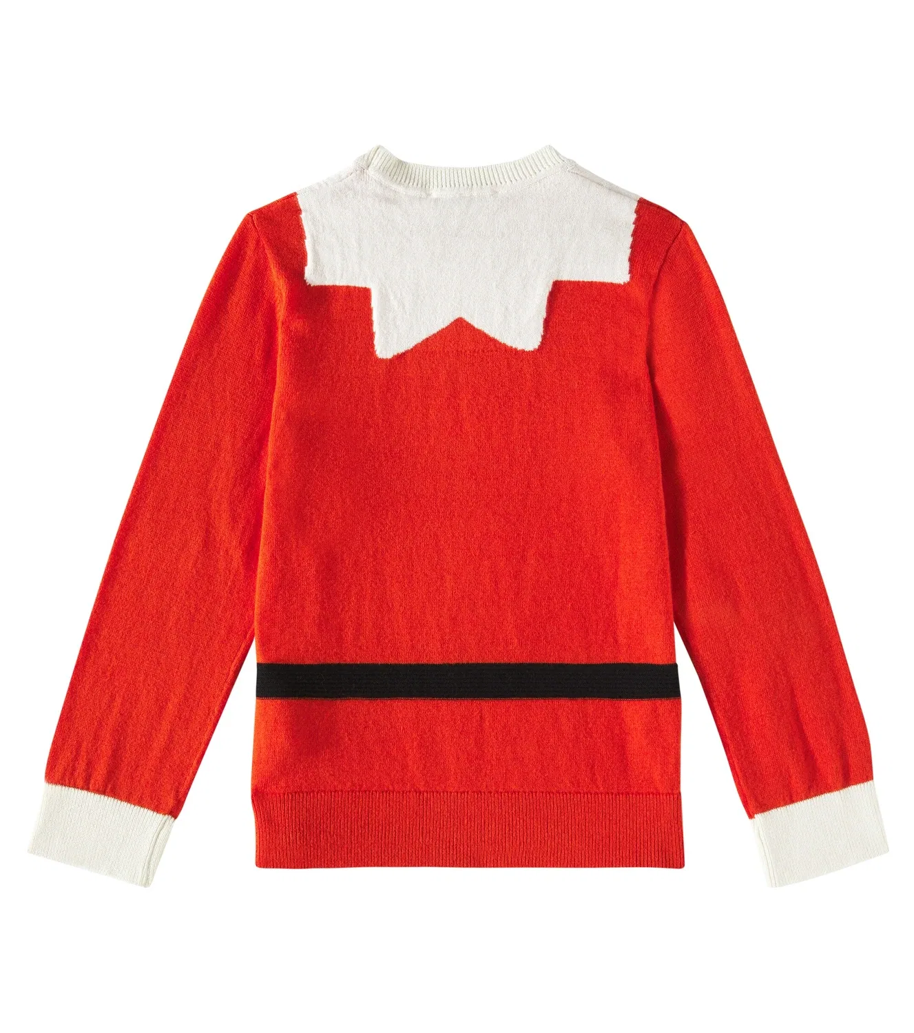 Свитер хлопковый Stella Mccartney Kids, красный — фото 3