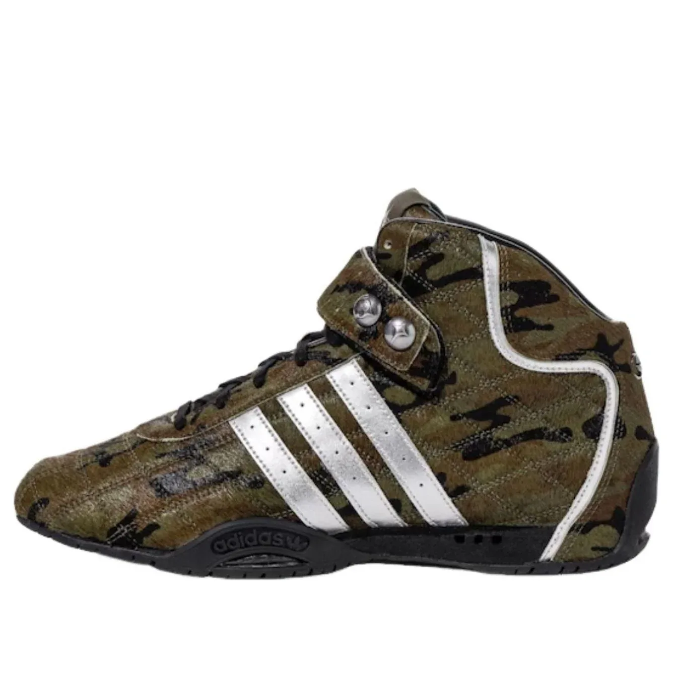 Кроссовки Adidas x Thug Club Adiracer High 'Camo', зеленый