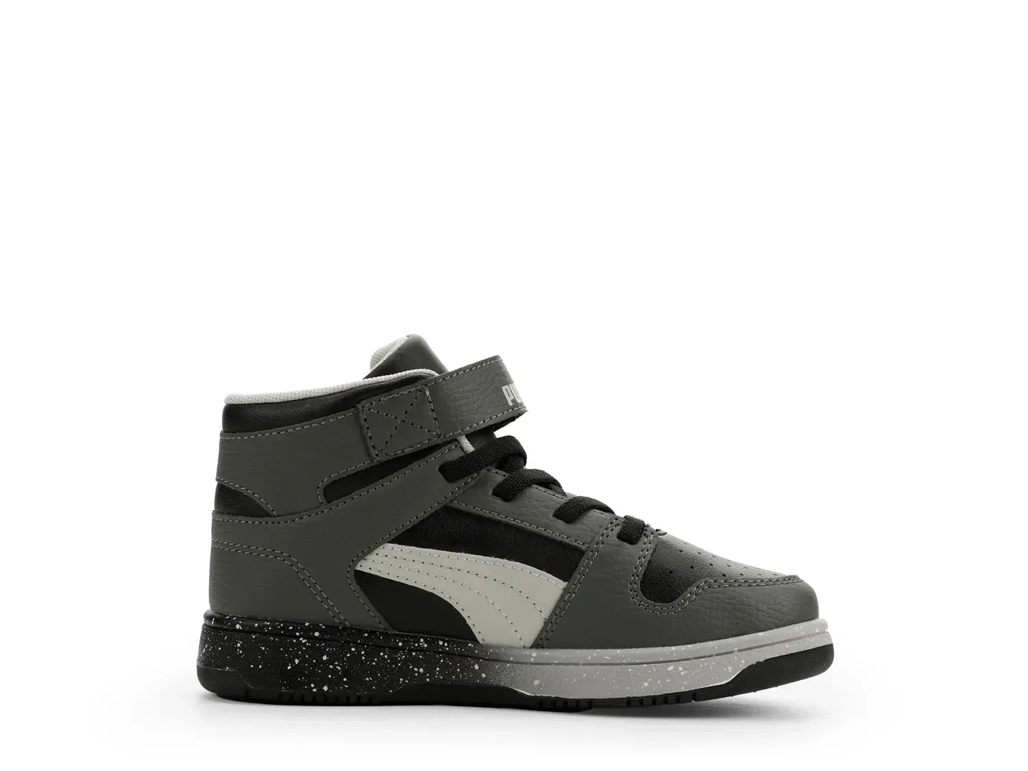 Кроссовки высокие Rebound Layup Speckle Fade, PUMA, серый — фото 4