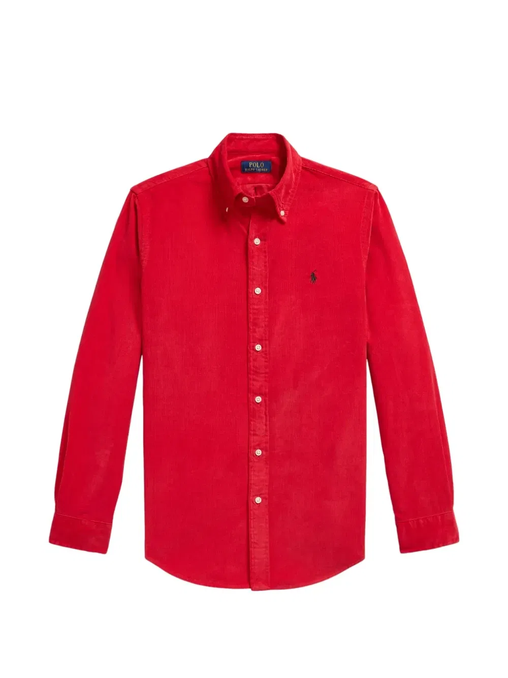 Вельветовая рубашка Custom Fit POLO RALPH LAUREN, красный