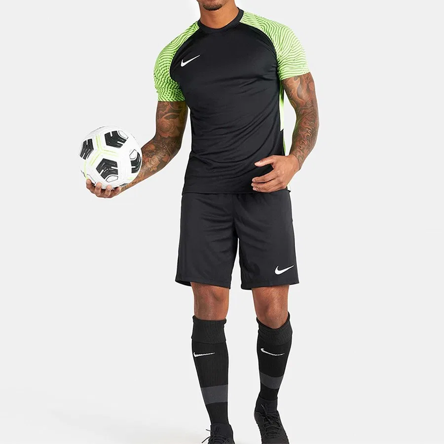Футболка Nike Dri-FIT Strike с коротким рукавом, модель M Nk Df Strke II Jsy SS CW3544-011, Черный — фото 3