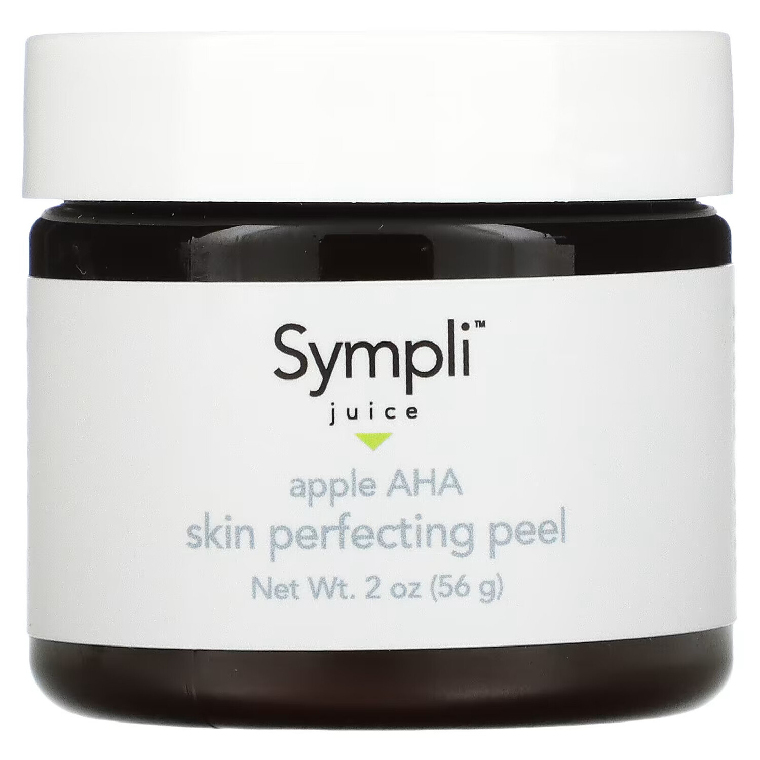 

Sympli Beautiful, Juice, пилинг для улучшения состояния кожи с яблочным соком и АГК, 56 г (2 унции)