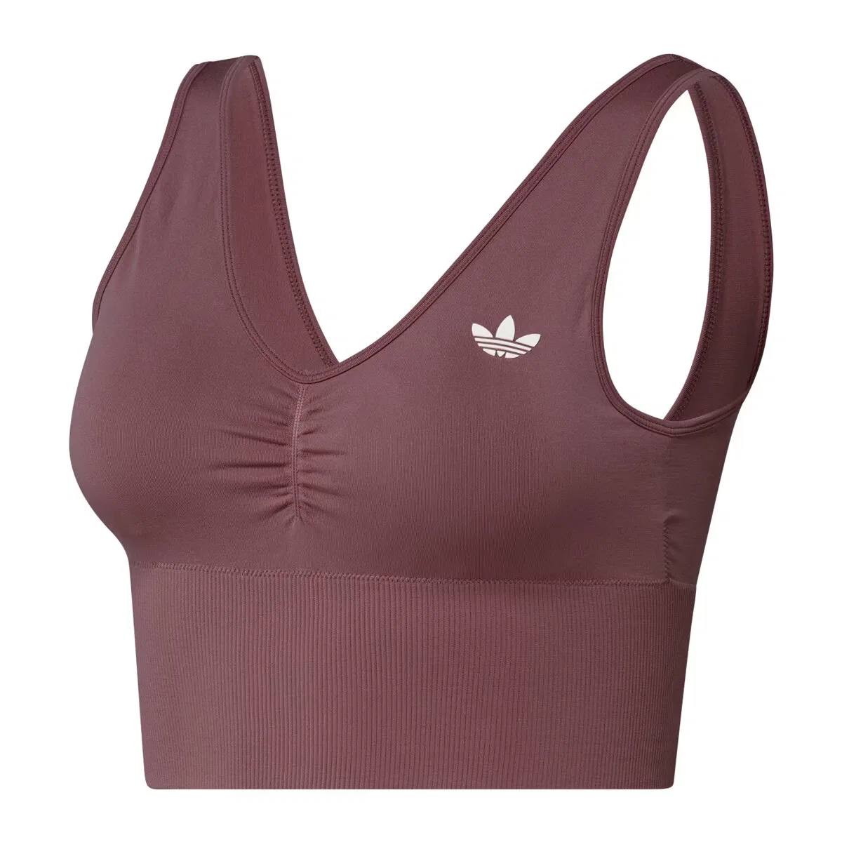 Женская футболка, Trefoil Essentials Originals, adidas, бордовый