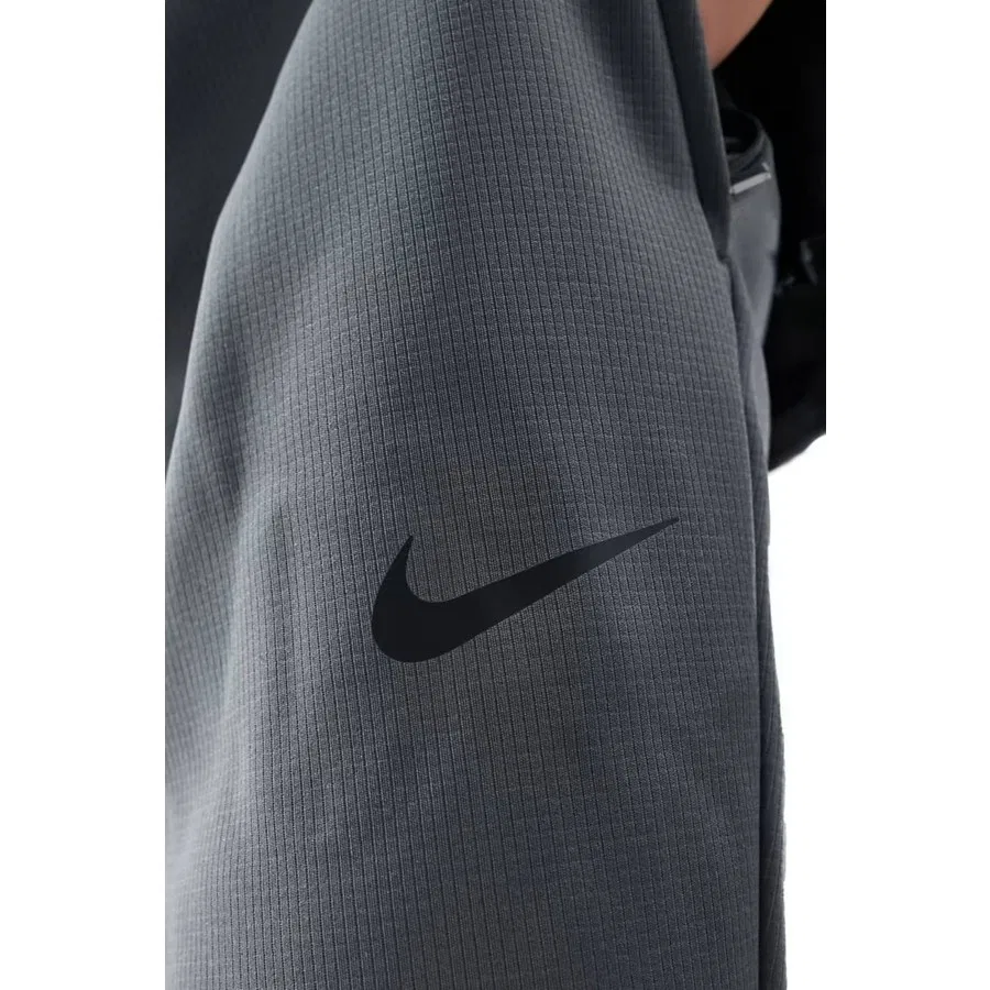 Штаны спортивные с длинным рукавом Nike Training Pro Sphere Therma Fit Jogger, Серый — фото 4