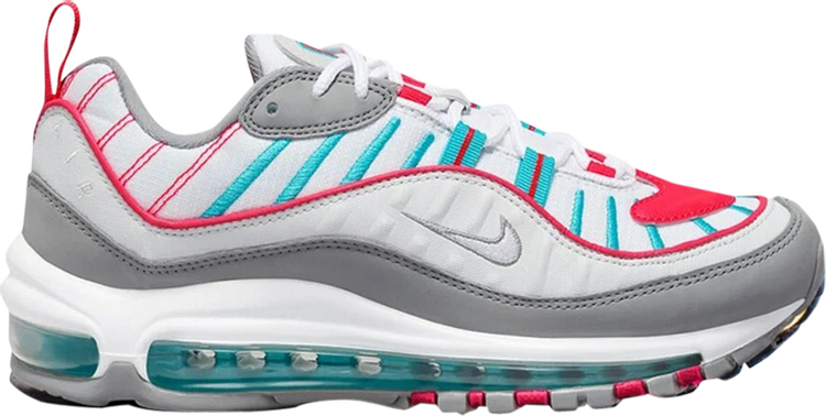 Кроссовки Nike Wmns Air Max 98 'Particle Grey Aqua', серый - фото