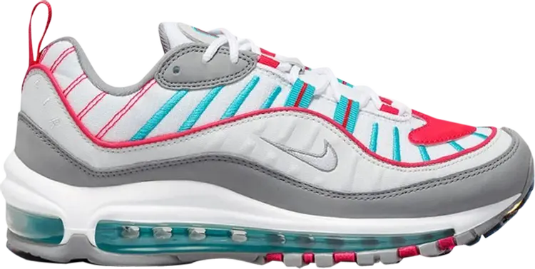Кроссовки Nike Wmns Air Max 98 'Particle Grey Aqua', серый