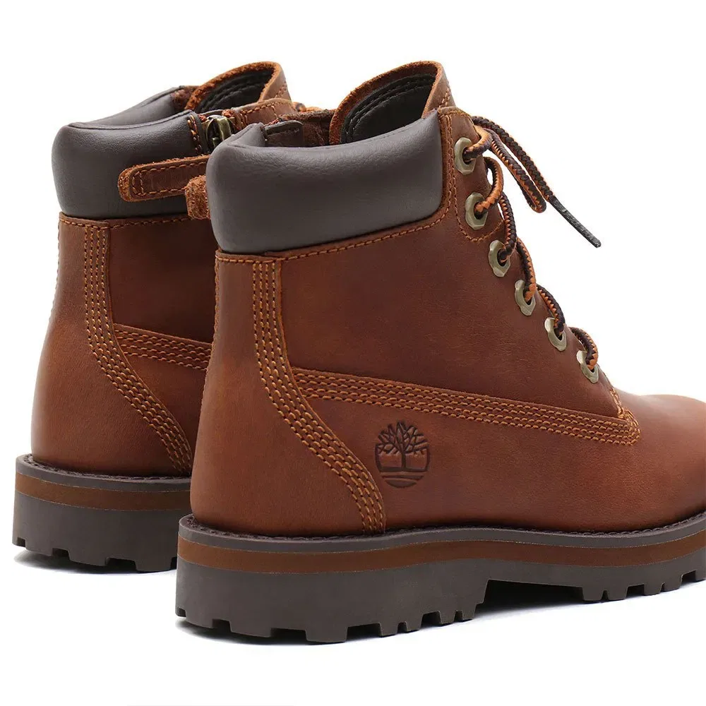 Кроссовки детские Timberland Courma 6´´ Side Zip Timberland, коричневый — фото 3