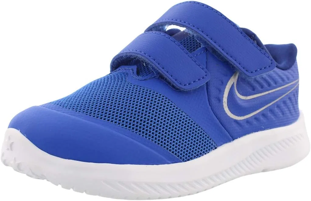 Детские кроссовки для мальчиков Star Runner 2 Nike, Game Royal/Metallic Silver