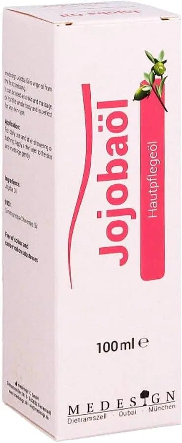 Масло для кожи Jojoba Oil 100% Natural, 100 мл Medesign I. C. Gmbh