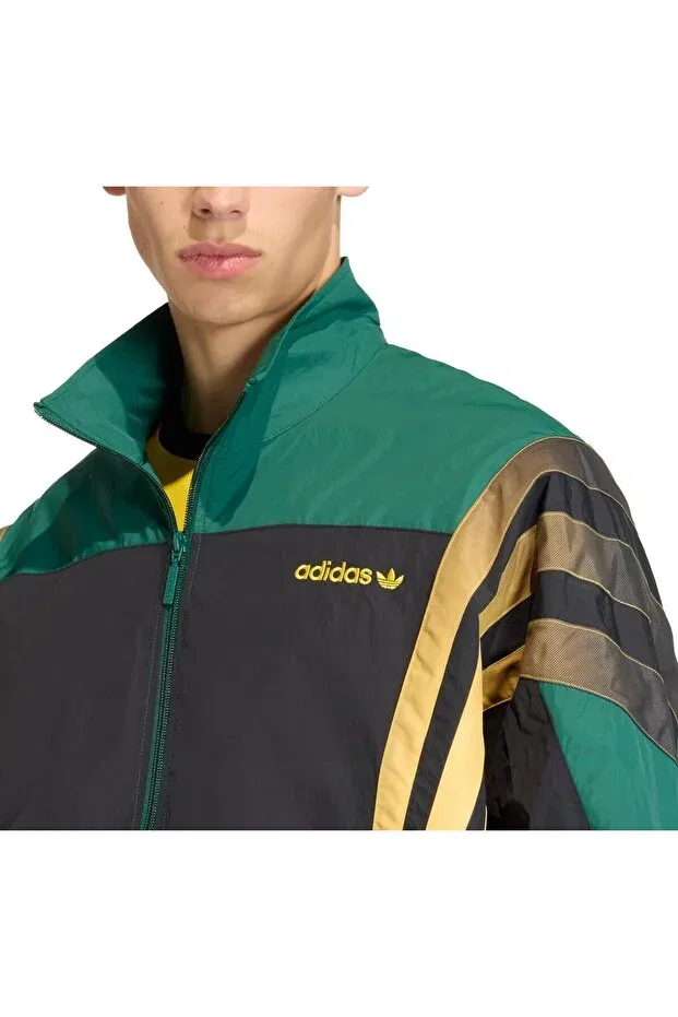 Мужская куртка с принтом Adidas, Green — фото 4
