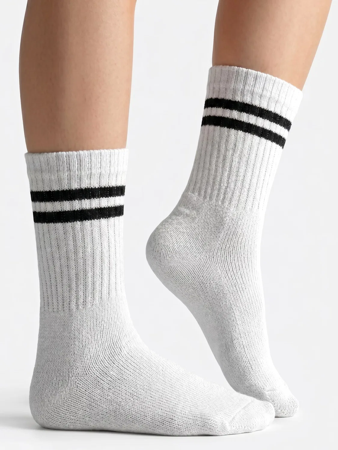 Спортивные носки MT Athletic Socks Tennis из белой шерсти — фото 2