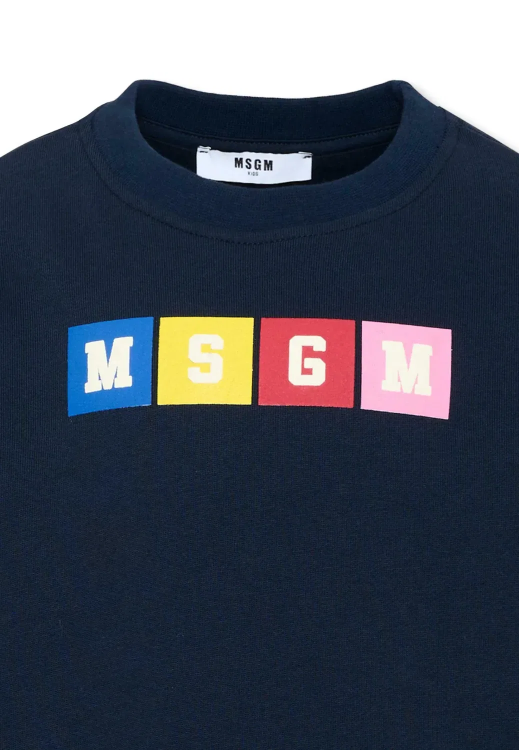 Толстовка Felpa унисекс Msgm, Blue — фото 3