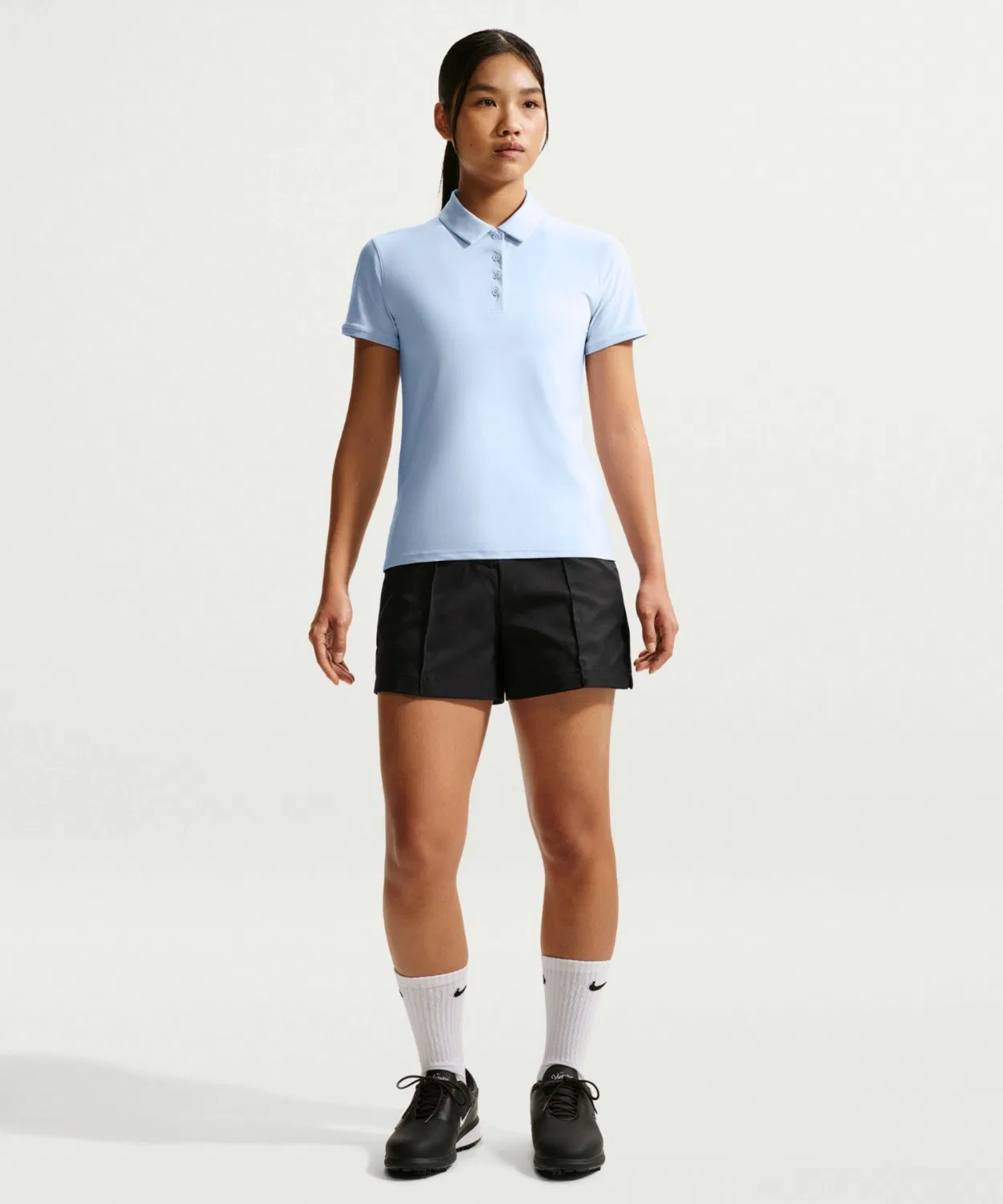 Женские шорты для гольфа с принтом Nike Golf Club Dri-FIT, Black — фото 3