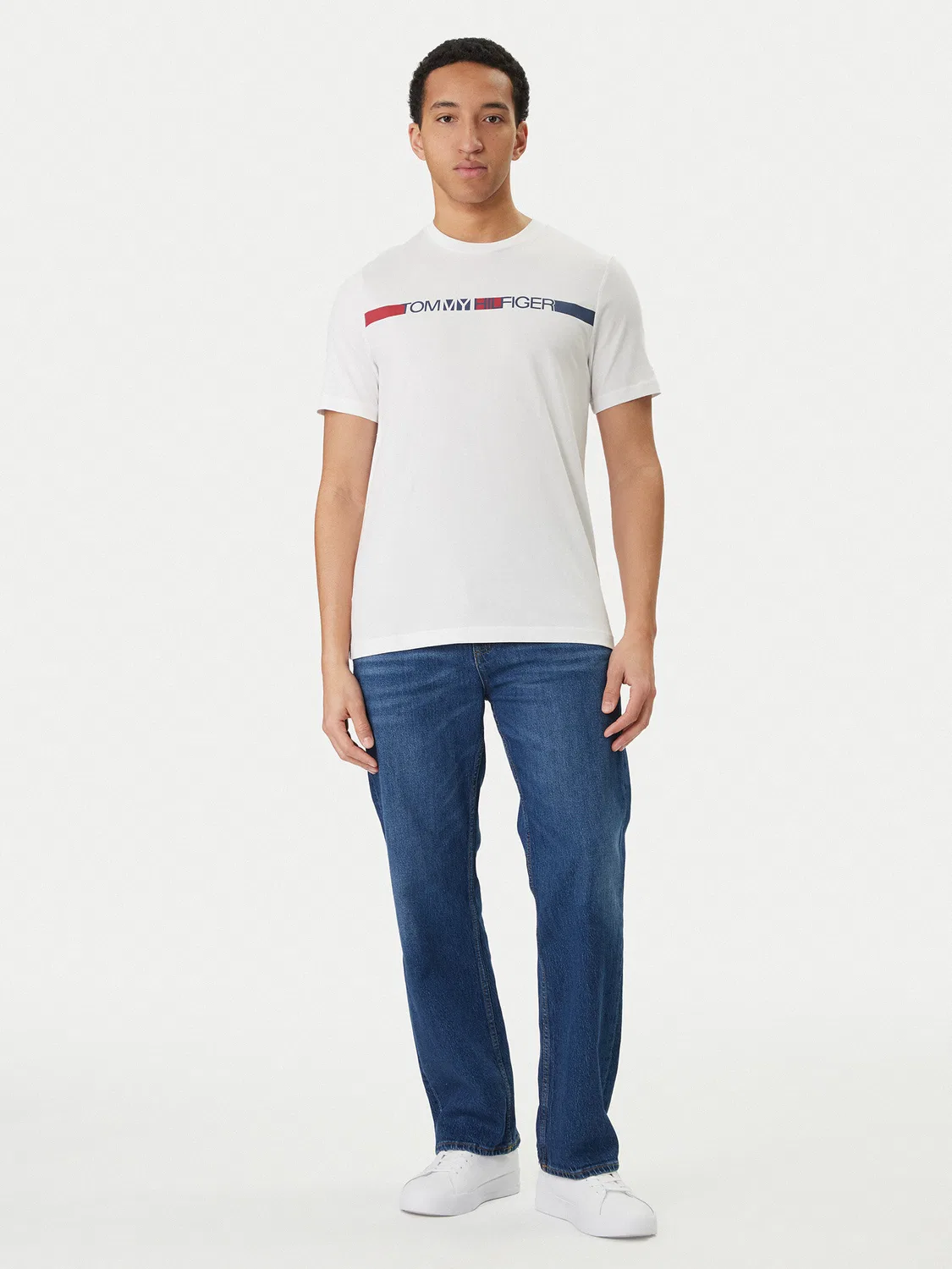 Мужская футболка стандартного кроя Brand Love Tommy Hilfiger, белый — фото 2