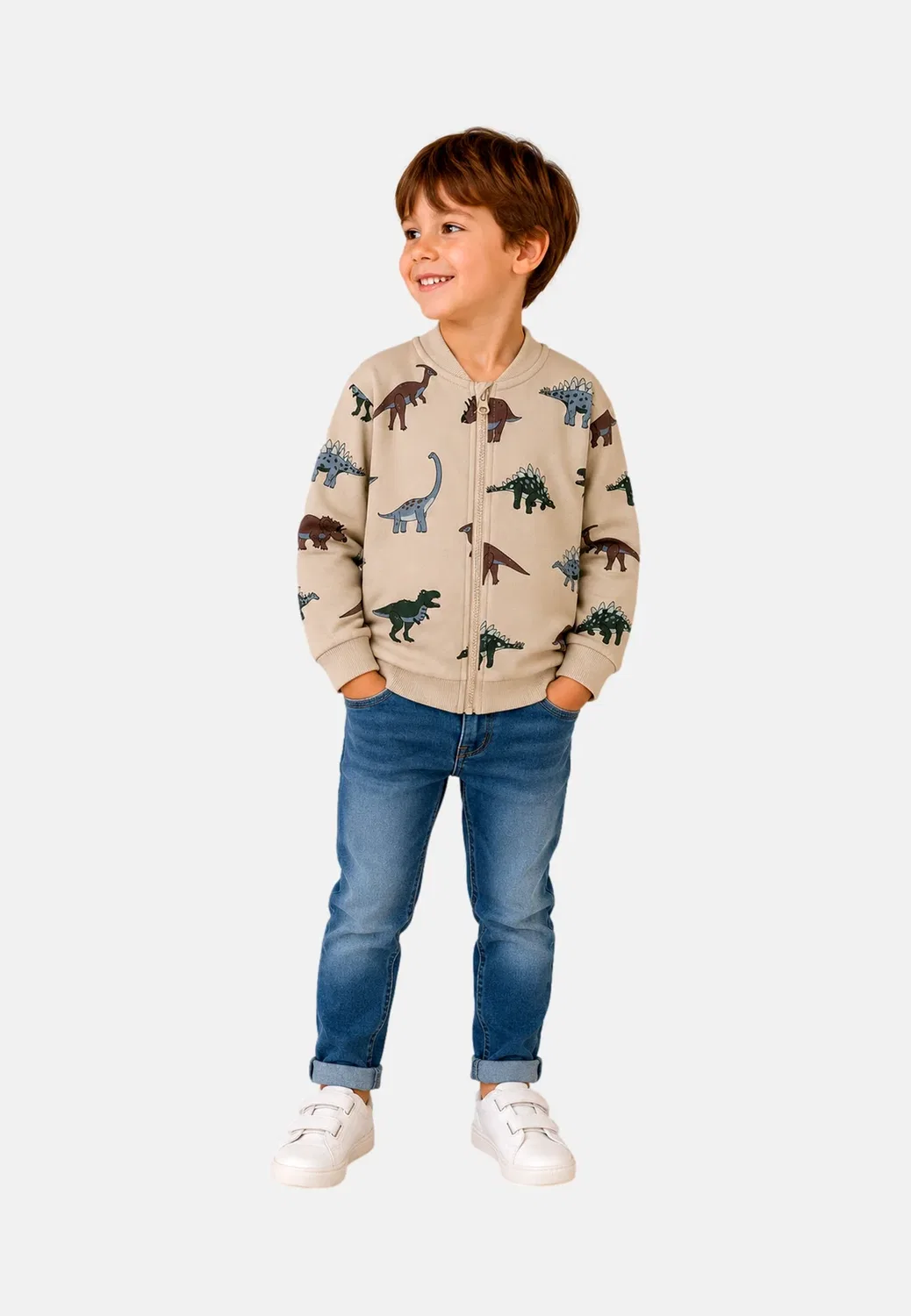 Nmmnaris ls nreg swe card bru pb - bomber jacket Name It, Trench Coat