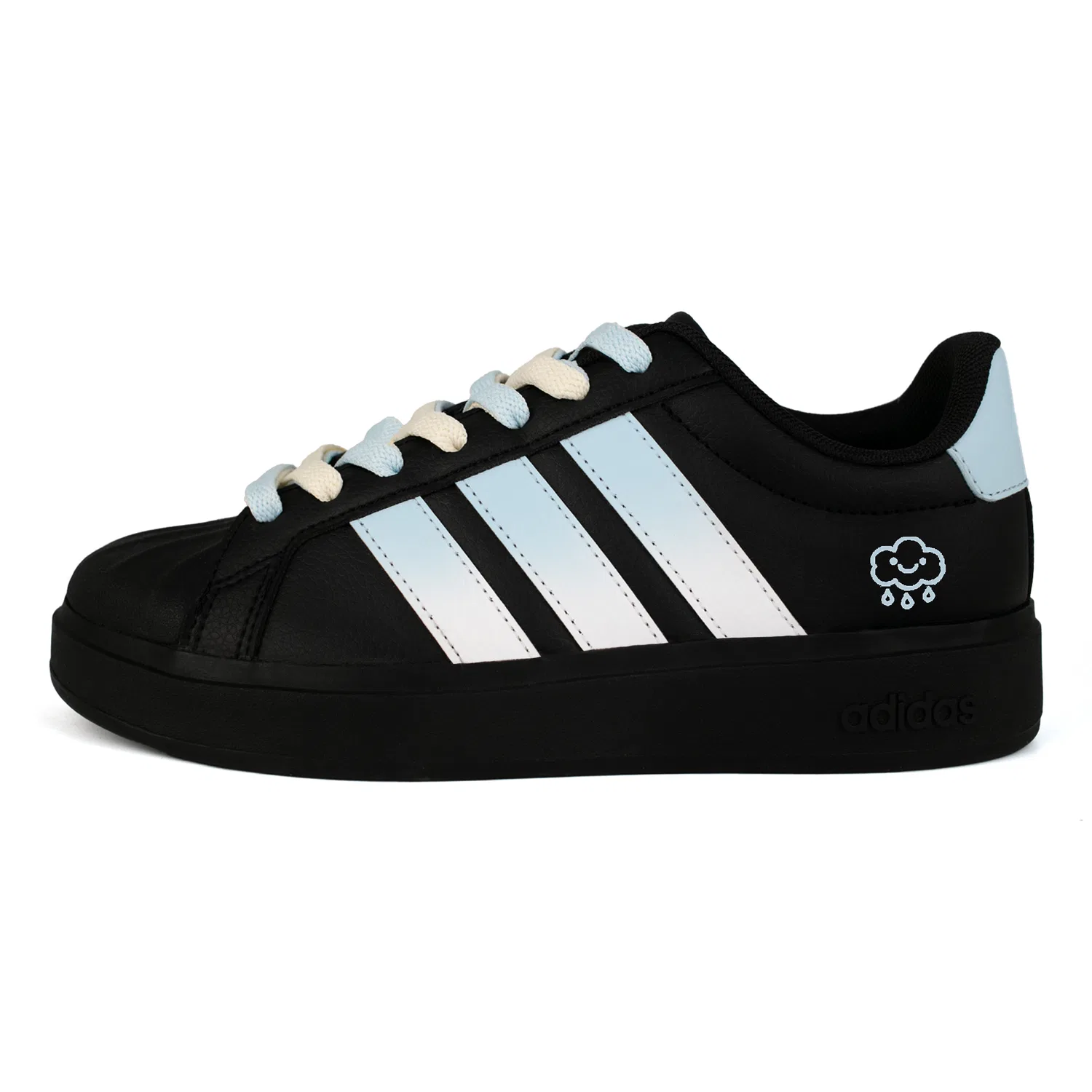 Детские кроссовки для скейтбординга Street Talk, Adidas, Light Blue