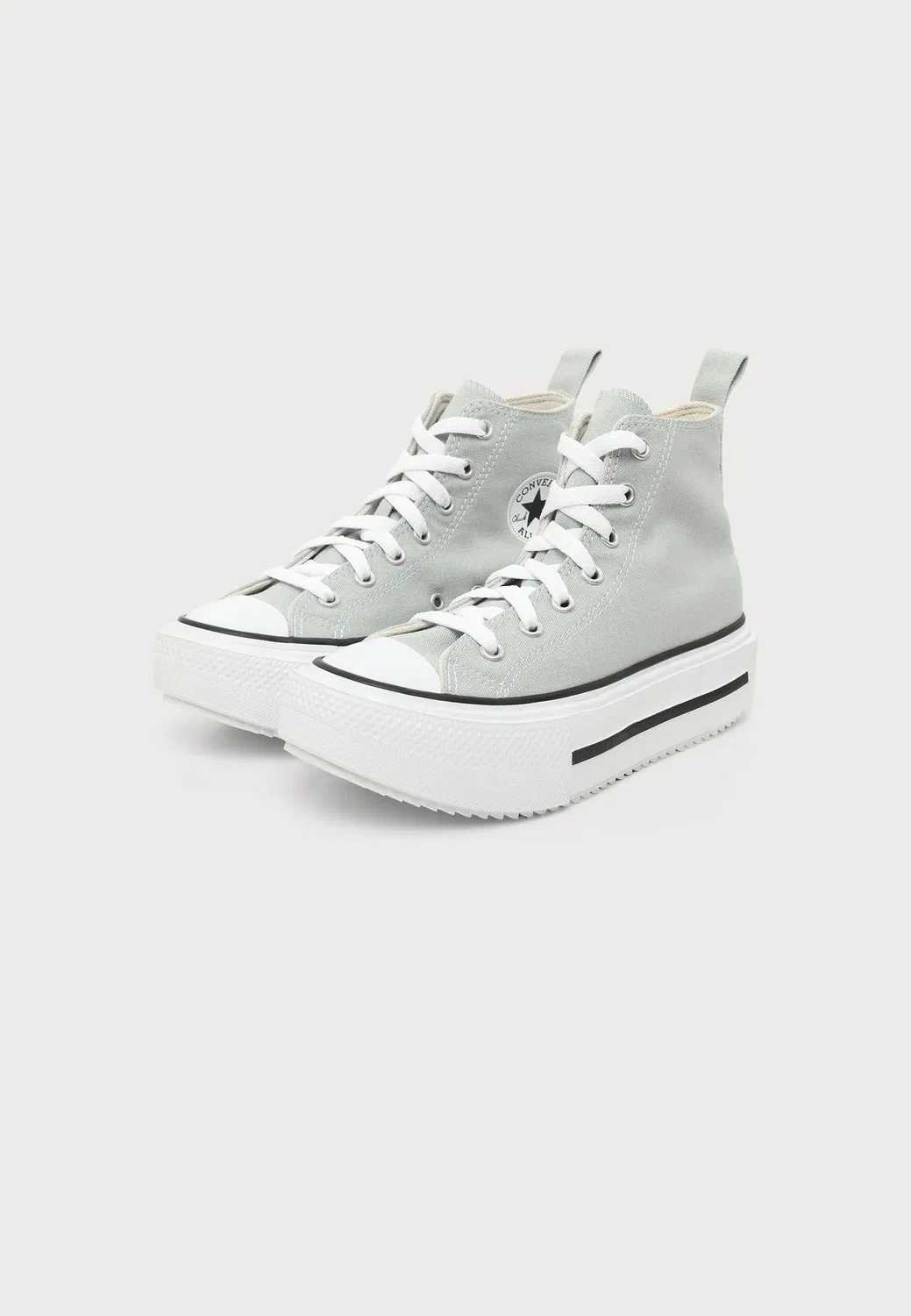 Кроссовки Chuck Taylor All Star Lift Double Stack унисекс - высокие кроссовки Converse, Pavemint/White/Black — фото 2