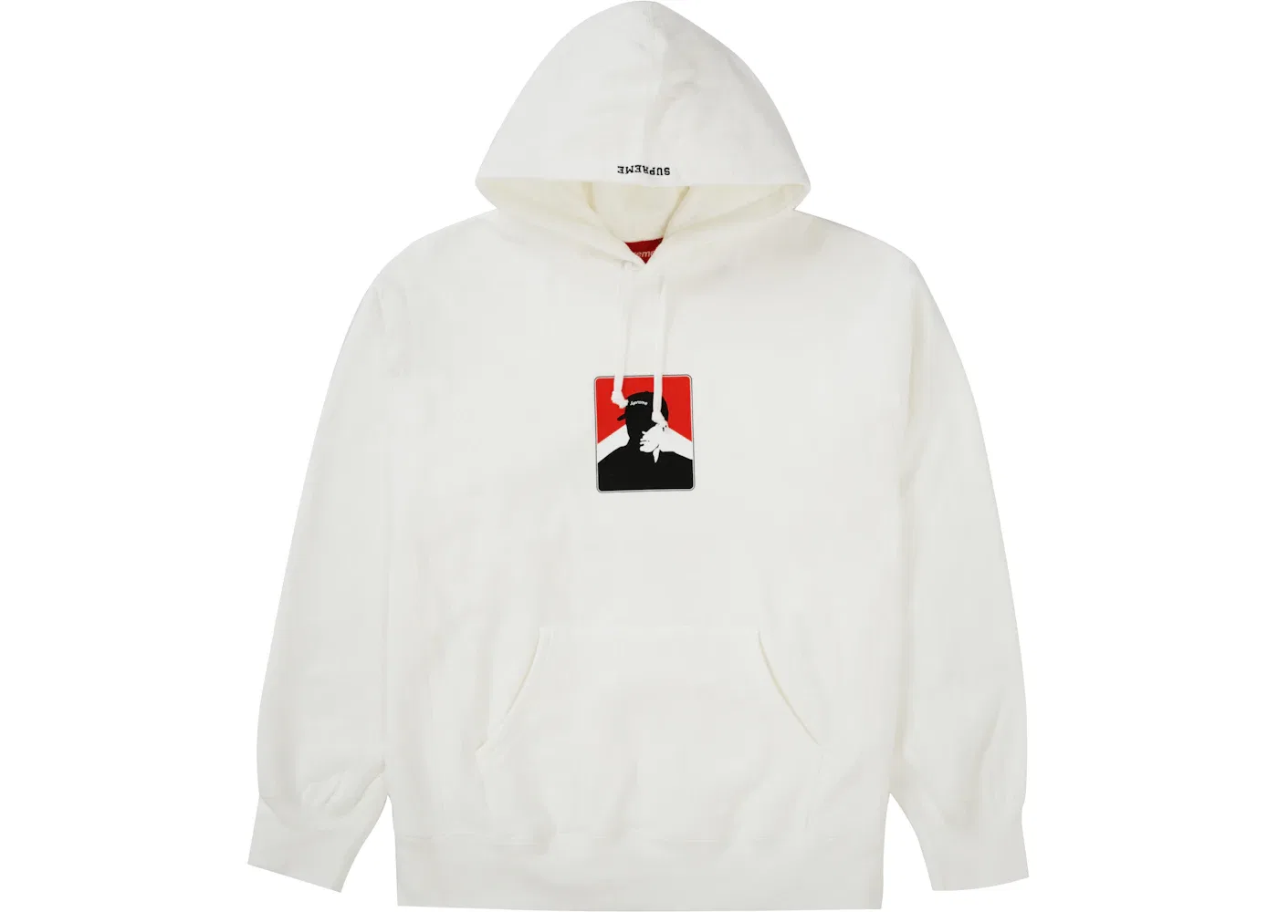 Мужской худи с принтом Supreme Hooded Sweatshirt (FW20), White